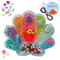 Kit Mi�angas Infantil Bola Sab�o 1850 p�s p/ fazer Pulseiras