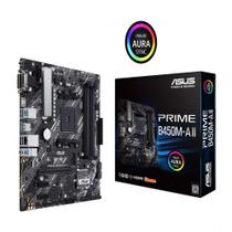 Placa M�e Asus Prime Para AMD AM4 B450M-A II 4xDDR4 mATX