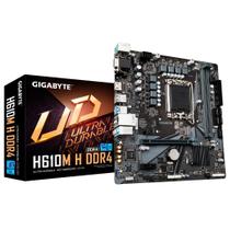 Placa M�e Gigabyte H610M (rev. 1.0), Intel LGA1700, H610, DDR4, mATX - H610M H DDR4