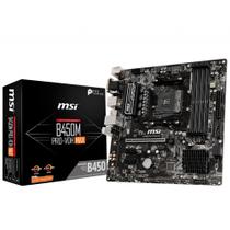 Placa-M�e MSI B450M Pro-VDH Max p/ AMD AM4, m-ATX, DDR4