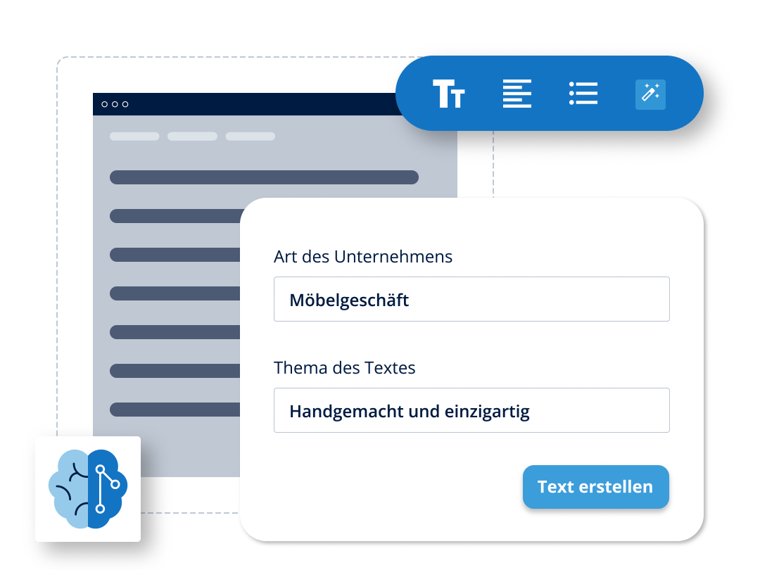 Fallback AI text generator