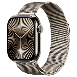 Apple Watch Series 10 - GPS + Cellular, 46mm - Viền Titan Dây Thép