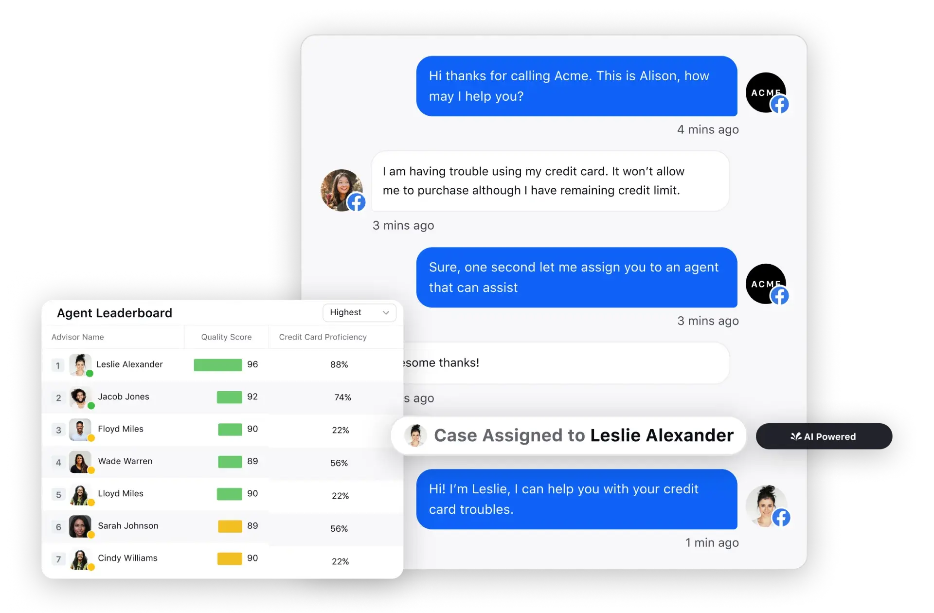 Optimize agent capacity with AI Powered routing