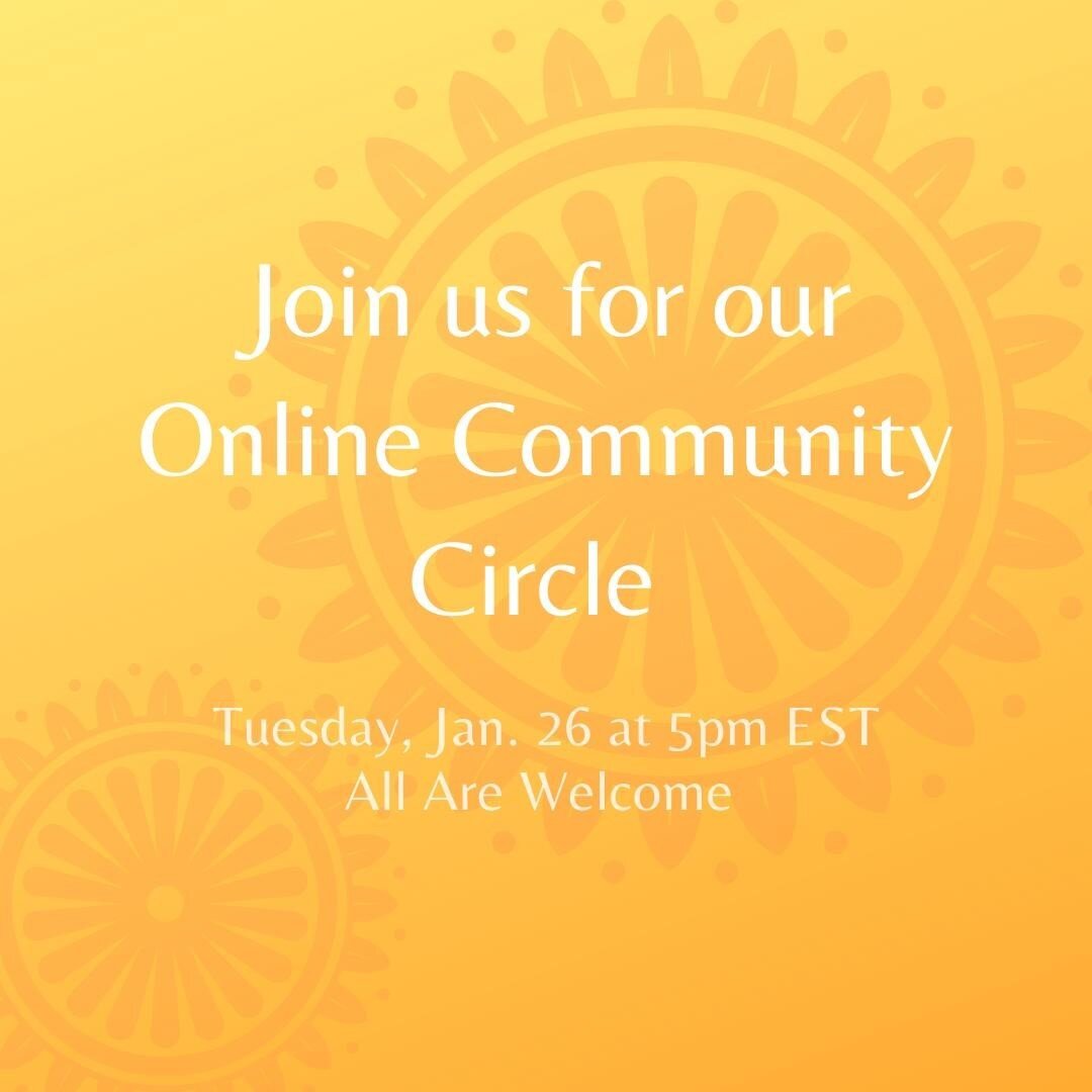 Join The Restorative Center tomorrow at 5pm EST as we gather for for our online community circles. ⁠
⁠
All are welcome!⁠
⁠
RSVP at link in bio to join. ⁠
⁠
Circles facilitated by TRC trained circle keepers from around the country. A national grassroo