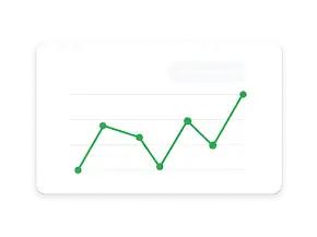 Gr�fico de l�neas que hace un seguimiento del crecimiento de las conversiones hasta alcanzar las 100,000.