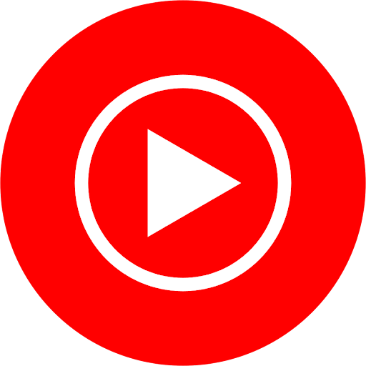 �cone do app YouTube Music