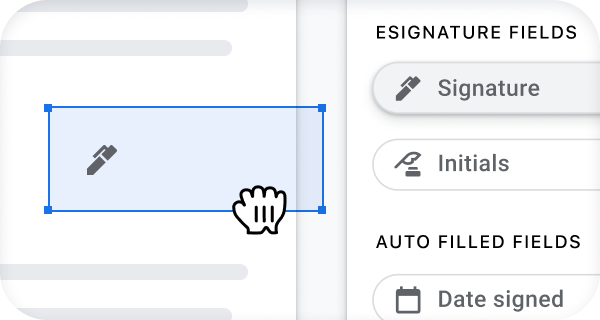 Glissez-d�posez des champs dans Google�Docs