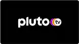 Pluto�TV logo.