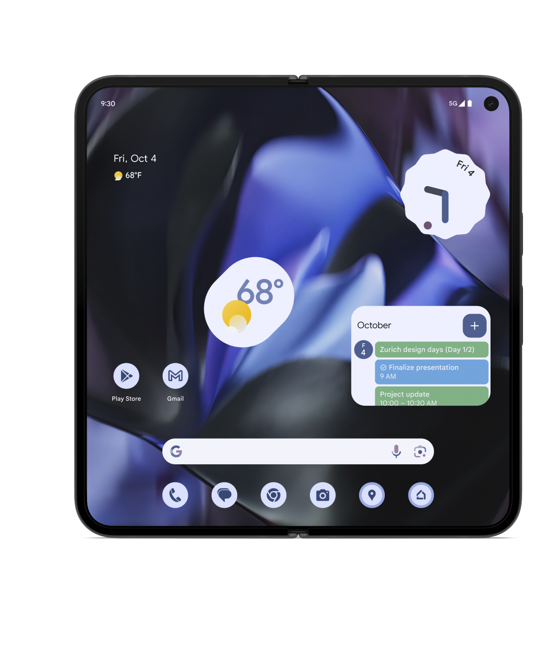 Google Pixel Fold phone.