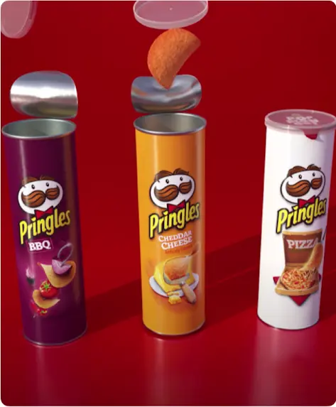 Bo�te de croustilles Pringles