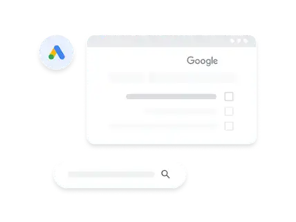 ממשק משתמש של בורר ה-Google Ads API.