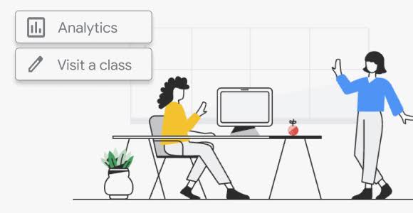 Classroom analytics and class visits (for staff)