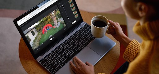 Nest camera livestream on Chrome browser