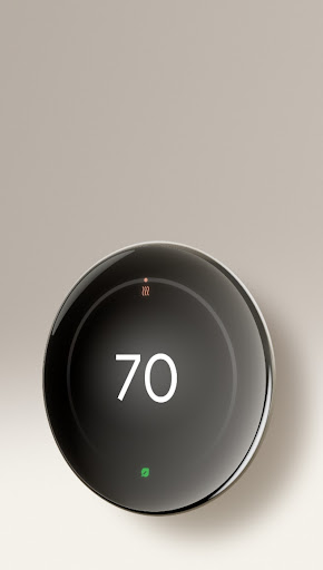 The Nest Learning Thermostat in Polished Silver.