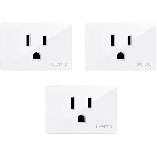 Wemo WiFi Smart Plug (3 pack)