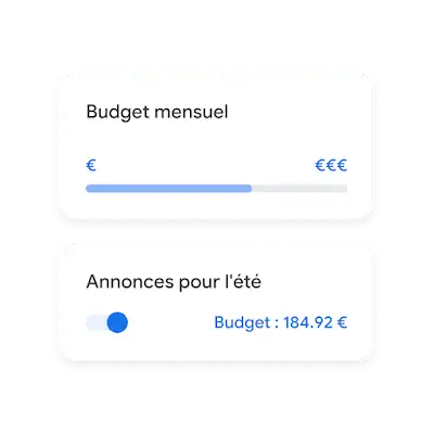 Définissez votre budget