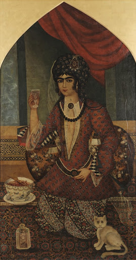 Woman with a Cat