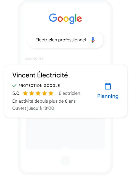 Touchez les clients à proximité