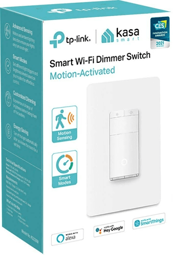 TP-Link Kasa Wi-Fi Smart Motion Activated Dimmer Light Switch