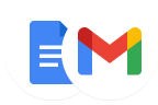 Gmail and Docs icons