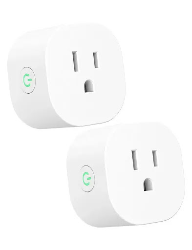 Meross Matter Smart Wi-Fi Plug Mini - 2 Pack