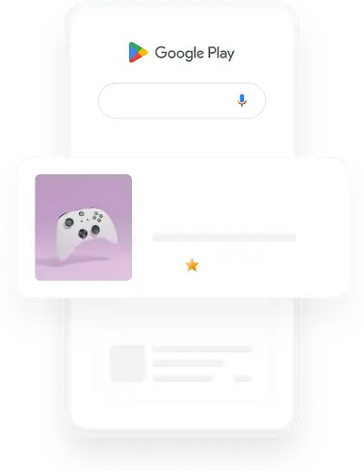 Esimerkki pelimainoksesta Google Playssa