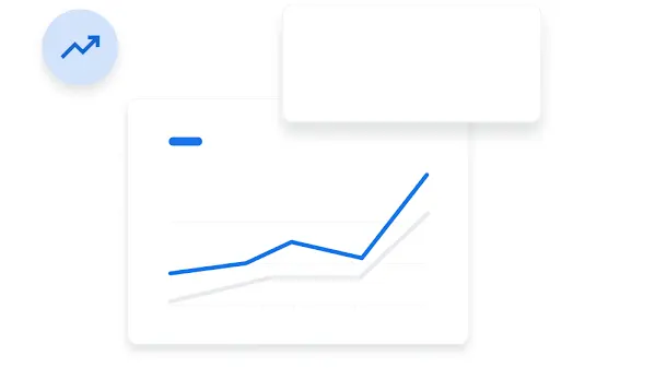 图示：显示搜索热度随着时间而攀升，点击次数也在相应增加。