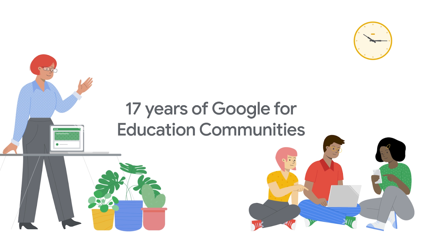 V�deo para obtener m�s informaci�n sobre el programa Google for Education Champions y sobre la historia de nuestras comunidades de docentes.