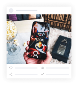 Image of influencer marketing app