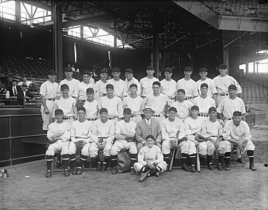 Washington Senators team picture in the early 1930s