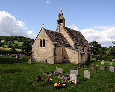 Church of St John the Baptist at Harescombe, by Saffron Blaze