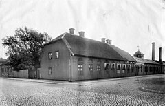 Skjutsinrättningen i Jönköping, 1908 Foto: Erik Åkerhielm