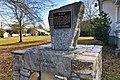 Historical monument near the birthplace of Osceola, a leader of the Seminole people.