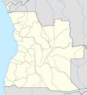 Calulo is located in Angola