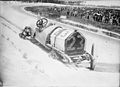 Image 17Driver Mel Marquette's wrecked McFarlan racing car at the 1912 Indianapolis 500 (from History of Indiana)