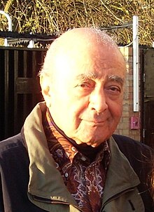 Mohamed Al-Fayed is pictured at Fulham Football Ground.