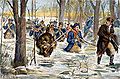 Image 1Clark's march to Vincennes, by F. C. Yohn (from History of Indiana)