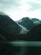 Bondhusbreen glacier