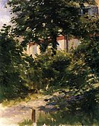 Garden Path in Rueil, 1882, Mus�e des Beaux-Arts de Dijon