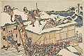 Image 49Hokusai's painting of the 47 ronin storming Kira Yoshinaka's mansion (from History of Tokyo)