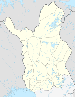 Turtolas läge i Lappland