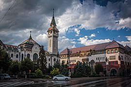 Palace of Culture in Târgu Mureș, now Romania (1911-1913) by Márcell Komor and Dezső Jakab