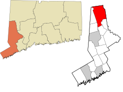 New Milford's location within the Western Connecticut Planning Region and the state of Connecticut