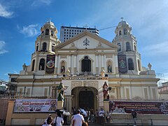 Quiapo Church, home of the iconic Black Nazarene, whose Traslacion feast is celebrated every January 9