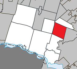 Location within Argenteuil RCM