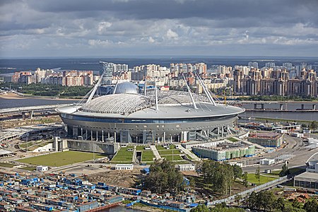 Krestovsky Stadium, by Godot13