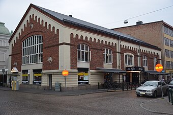 Hayska ridhuset, sett från Trädgårdsgatan