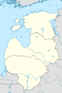 Mažeikiai is located in Baltic states