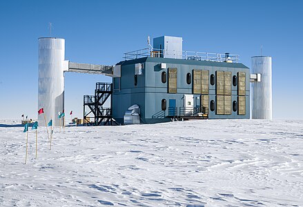 IceCube Neutrino Observatory, by Christopher Michel