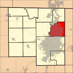 Location in Winnebago County